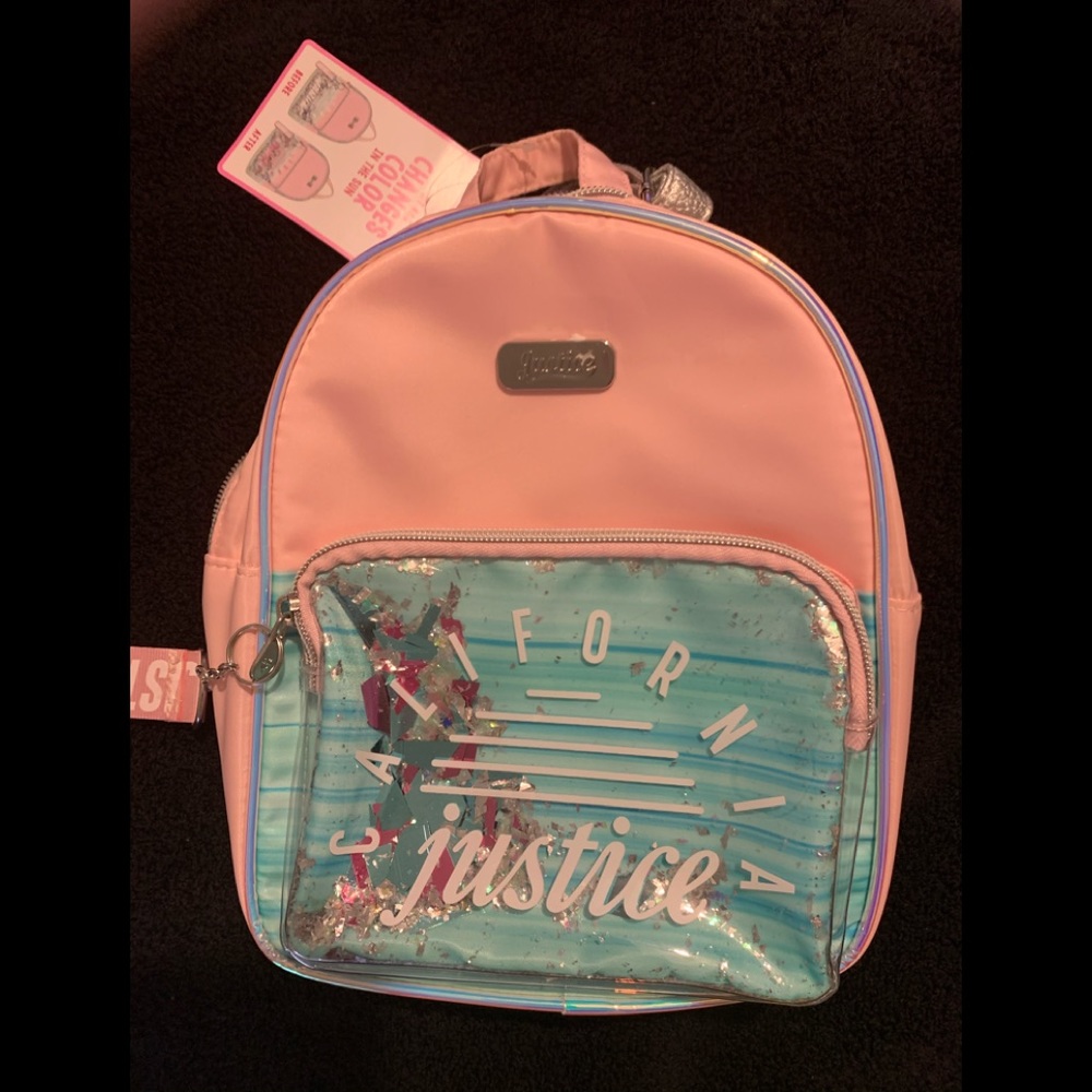 Justice mini backpack